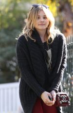 CHLOE MORETZ Out and About in Los Angeles