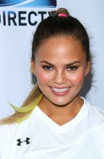 CHRISSY TEIGEN at DirecTV Celebrity Beach Bowl in New York
