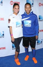 CHRISSY TEIGEN at DirecTV Celebrity Beach Bowl in New York