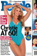 CHRISTIE BRINKLEY in People Magazine, February 2014 Issue