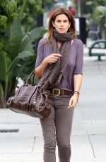 CINDY CRAWFORD Out and About in Beverly Hills