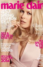CLAUDIA SCHIFFER in Marie Claire Magazine, March 2014 Issue