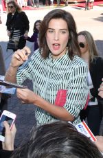 COBIE SMULDERS at The Lego Movie Premiere in Los Angeles