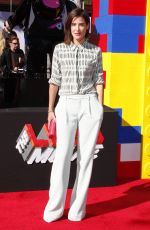 COBIE SMULDERS at The Lego Movie Premiere in Los Angeles