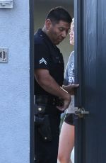 Cops Leaves MILEY CYRUS