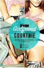 COURTNIE QUINLAN in FHM Magazine, March 2014 Issue