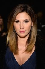 DAISY FUENTES at Carmen Marc Valvo Fashion Show in New York