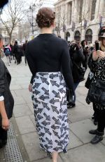DAISY LOWE at Christopher Kane Fashion Show in London