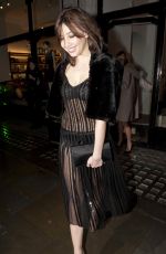 DAISY LOWE Leaves Marc Jacobs Store in London
