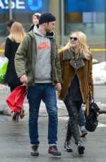 DAKOTA FANNING and Jamie Strachan Out and About in New York