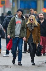 DAKOTA FANNING and Jamie Strachan Out and About in New York