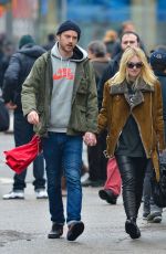 DAKOTA FANNING and Jamie Strachan Out and About in New York