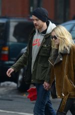 DAKOTA FANNING and Jamie Strachan Out and About in New York