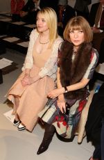 DAKOTA FANNING at Rodarte Fashion Show in New York
