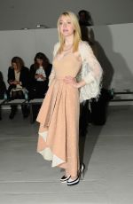 DAKOTA FANNING at Rodarte Fashion Show in New York