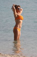 DANIELLA WESTBROOK in Bikini at a Beach in Dubai