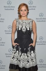DEBBY RYAN at Star Lounge at Mercedes-Benz Fashion Week in New York