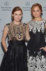 DEBBY RYAN at Star Lounge at Mercedes-Benz Fashion Week in New York