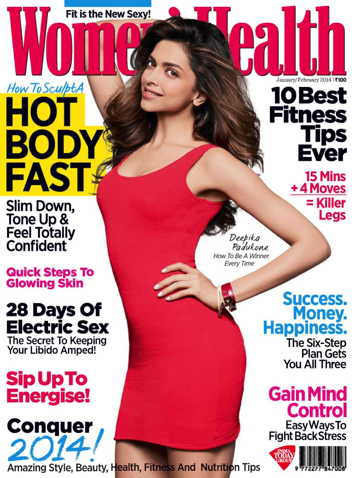 DEEPIKA PADUKONE in Women's Health Magazine, India January ...