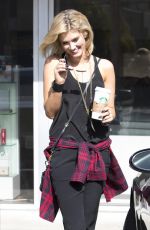 DELTA GOODREM at Star Bucks Coffee in Studio City