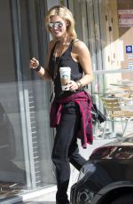DELTA GOODREM at Star Bucks Coffee in Studio City