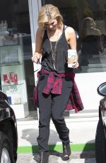 DELTA GOODREM at Star Bucks Coffee in Studio City