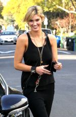 DELTA GOODREM at Star Bucks Coffee in Studio City