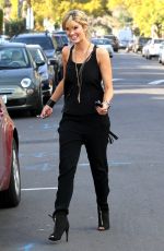 DELTA GOODREM at Star Bucks Coffee in Studio City
