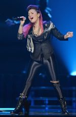 DEMI LOVATO Performs at BB&T Center in Sunrise