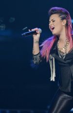 DEMI LOVATO Performs at BB&T Center in Sunrise