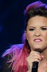 DEMI LOVATO Performs at BB&T Center in Sunrise