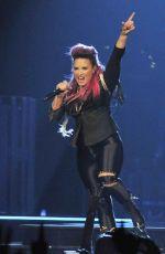 DEMI LOVATO Performs at BB&T Center in Sunrise