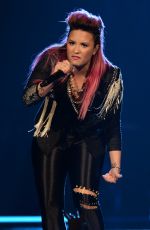 DEMI LOVATO Performs at BB&T Center in Sunrise