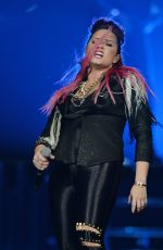DEMI LOVATO Performs at BB&T Center in Sunrise