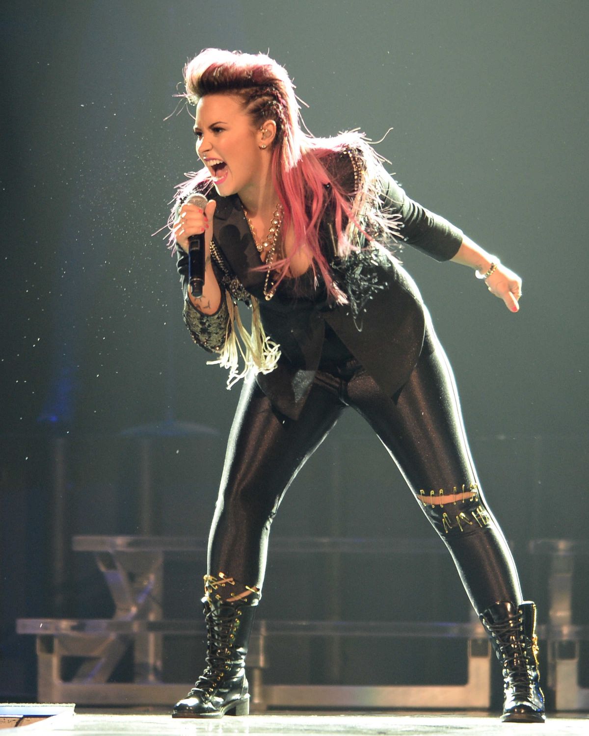 DEMI LOVATO Performs at BB&T Center in Sunrise – HawtCelebs