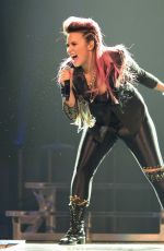 DEMI LOVATO Performs at BB&T Center in Sunrise