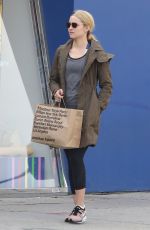 DIANA AGRON Shopping at American Apparel in West Hollywood