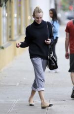 DIANE KRUGER Leaves a Gym in Los Angeles