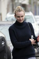 DIANE KRUGER Leaves a Gym in Los Angeles
