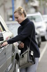 DIANE KRUGER Leaves a Gym in Los Angeles
