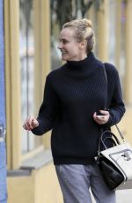 DIANE KRUGER Leaves a Gym in Los Angeles