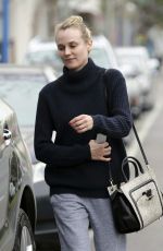 DIANE KRUGER Leaves a Gym in Los Angeles