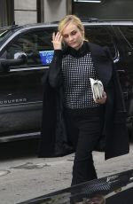 DIANE KRUGER Leaves Her Hotel in New York