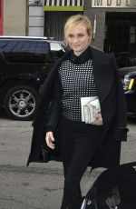 DIANE KRUGER Leaves Her Hotel in New York