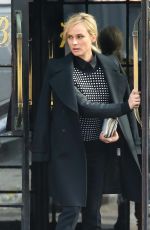 DIANE KRUGER Leaves Her Hotel in New York