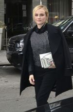 DIANE KRUGER Leaves Her Hotel in New York