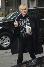 DIANE KRUGER Leaves Her Hotel in New York