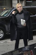 DIANE KRUGER Leaves Her Hotel in New York