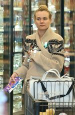 DIANE KRUGER Shopping Grocery at Gelson