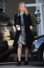 DIANNA AGRON leaves Alfred Coffee-n-Kitchen in Los Angeles